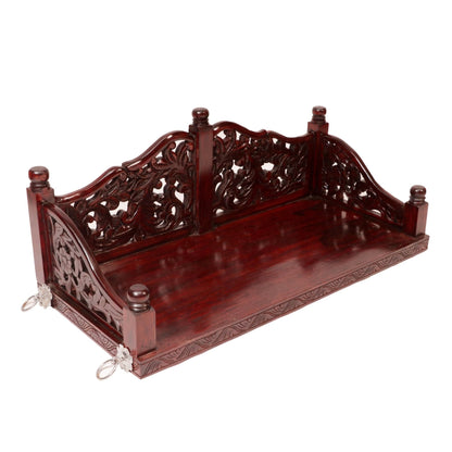 Designer carved swing available in Teak Sheesham or Acacia wood
