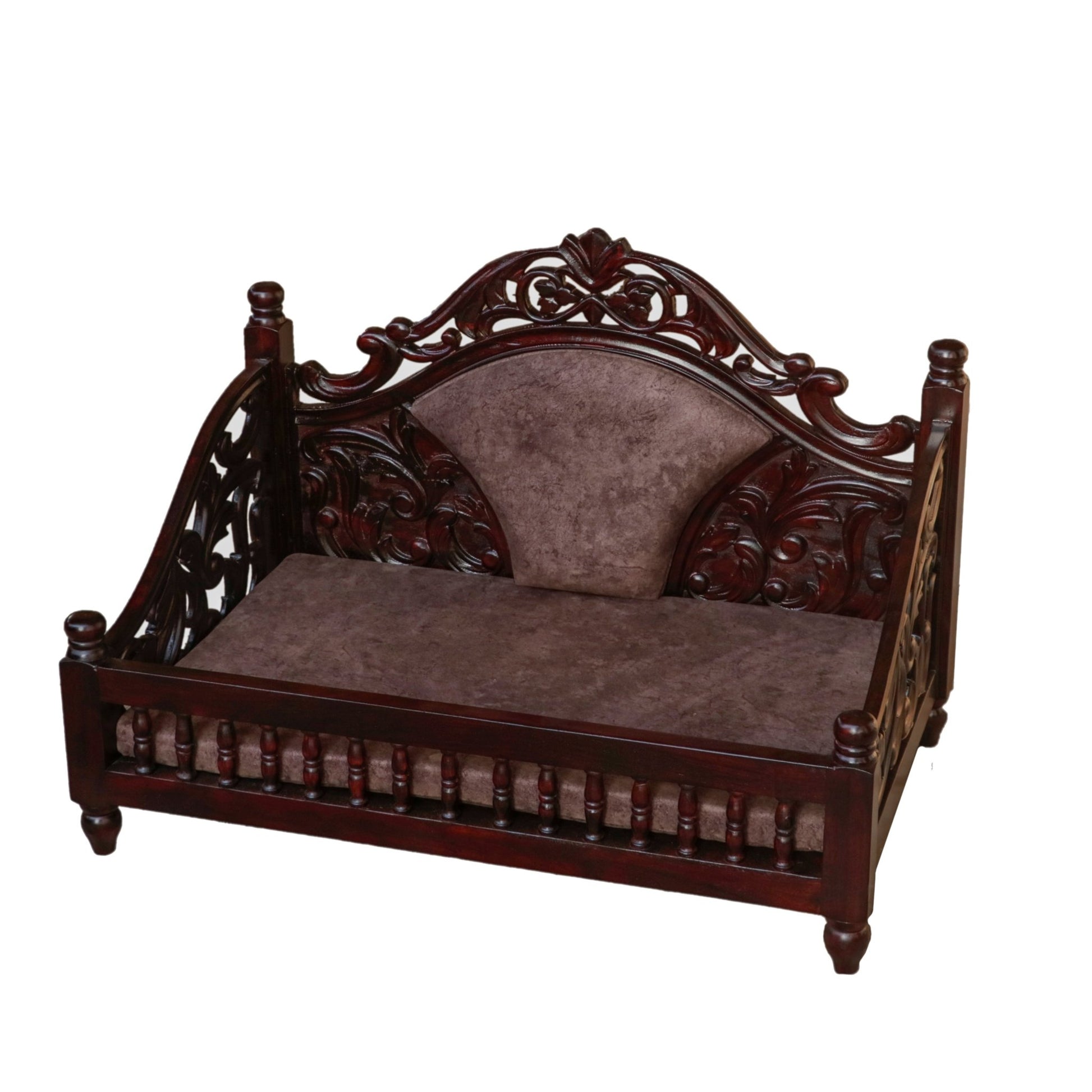  Premium puffed heritage carved wooden swing