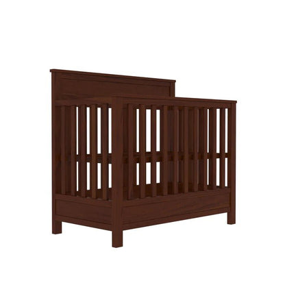 Handcrafted wooden baby crib for nursery and baby room