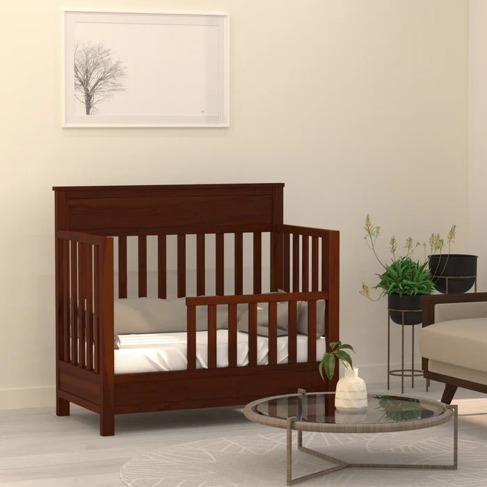 Premium teak wood baby cradle for nursery and baby room