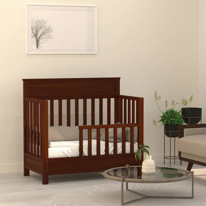 Premium teak wood baby cradle for nursery and baby room