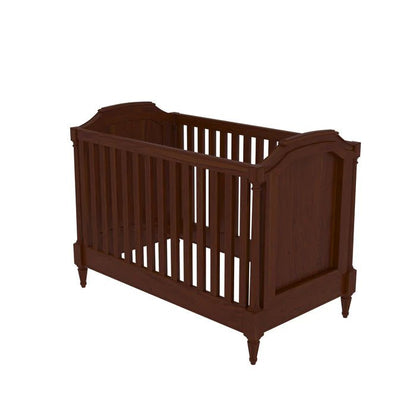 Timeless wooden baby cradle for classic nursery furniture
